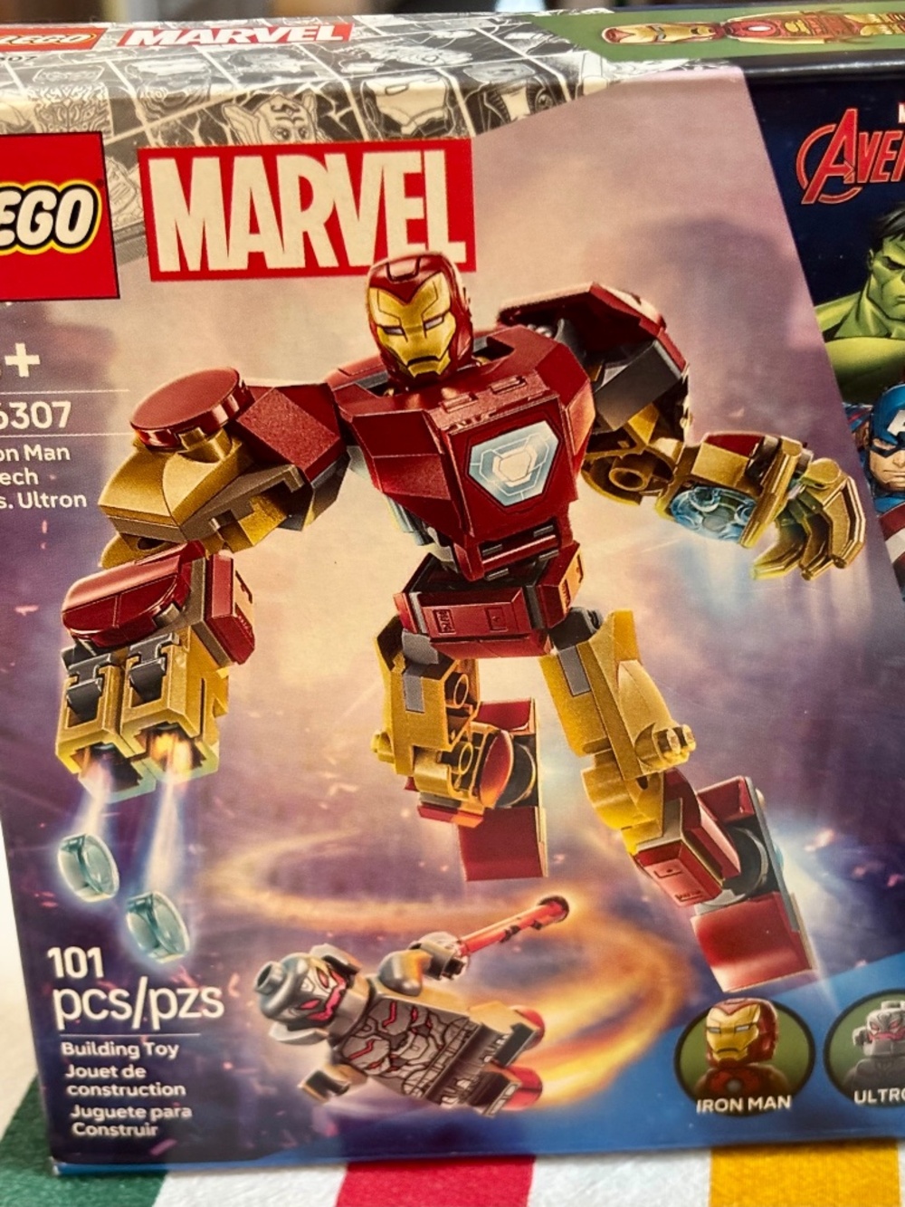 LEGO MARVEL SUPERHEROES "Iron Man Mech vs. Ultron" 76307 UNOPENED